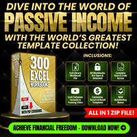 Earn Passive Income With Excel Templates